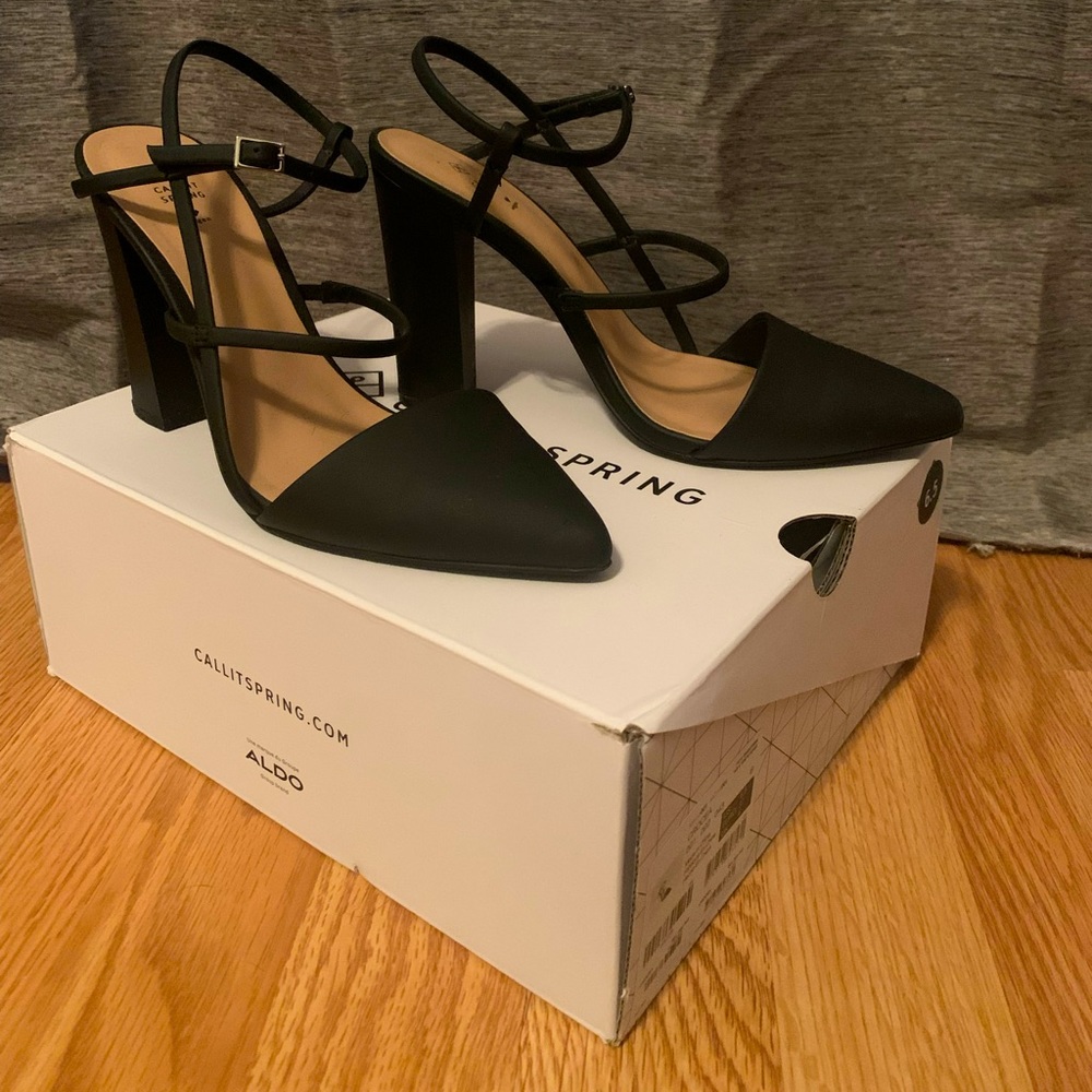 Black heels